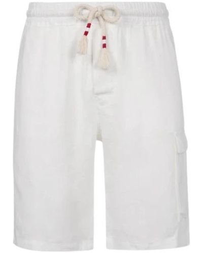 Mc2 Saint Barth Shorts > casual shorts - Blanc