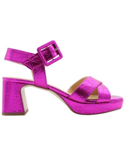 CTWLK High Heel Sandals - Purple