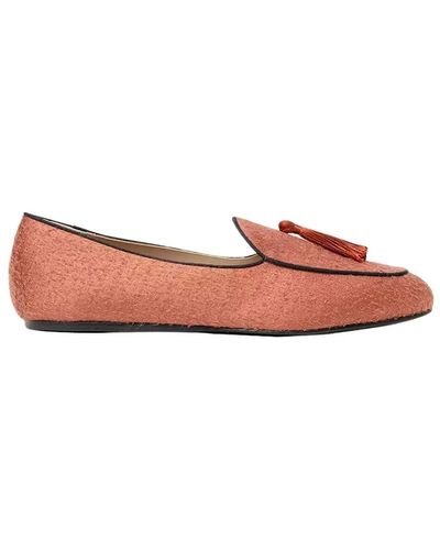 Charles Philip Shoes > flats > loafers - Rose