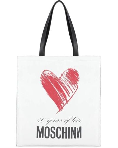 Moschino Tote bags - Weiß