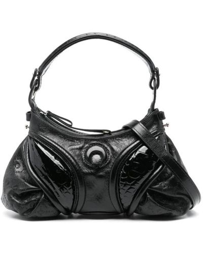 Marine Serre Bags > handbags - Noir