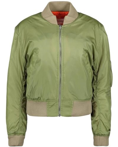 Victoria Beckham Giubbotto bomber - Verde