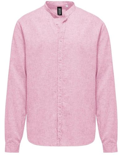 Bomboogie Casual Shirts - Pink
