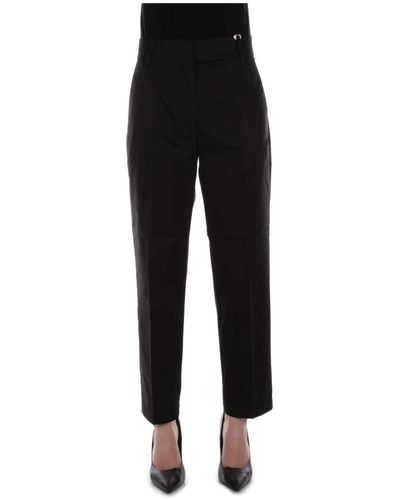 Tommy Hilfiger Straight Trousers - Black