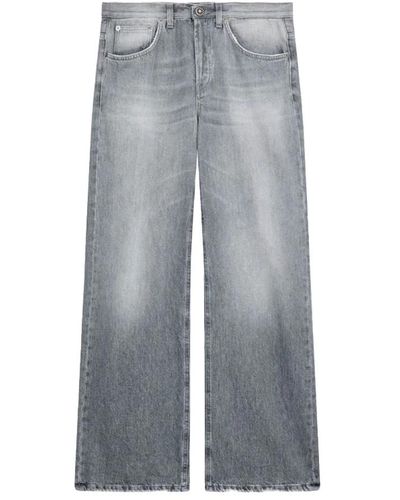 Dondup Wide leg jeans in grau