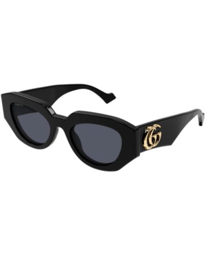 Gucci Stylische sonnenbrille - Schwarz