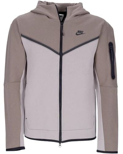 Nike Leichte zip hoodie tech fleece - Grau