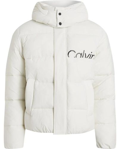 Calvin Klein Abbigliamento esterno bianco uomo