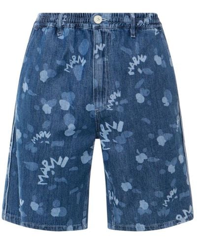 Marni Casual Shorts - Blue