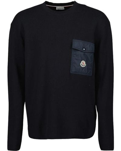 Moncler Sweatshirts & hoodies > sweatshirts - Bleu