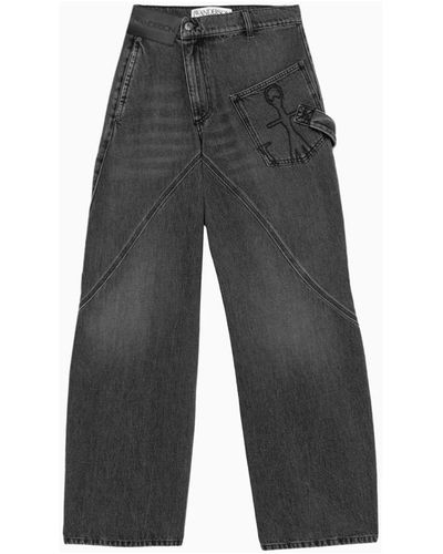 JW Anderson Jeans > loose-fit jeans - Gris