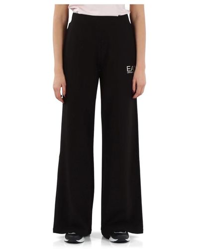 EA7 Trousers > wide trousers - Noir