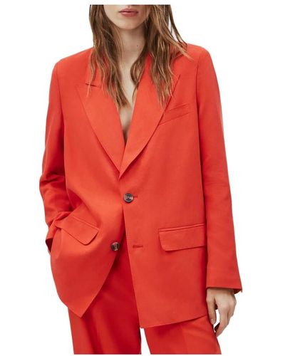 Pepe Jeans Giacca blazer lola red for women - Rosso