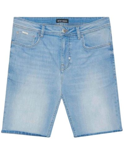 Antony Morato Denim shorts blau bermuda stil