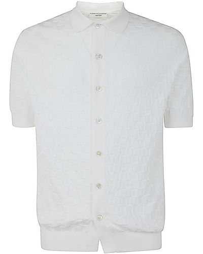 FILIPPO DE LAURENTIIS Short sleeve shirts - Weiß