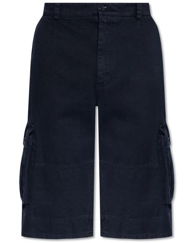 Dolce & Gabbana Shorts mit logo - Blau