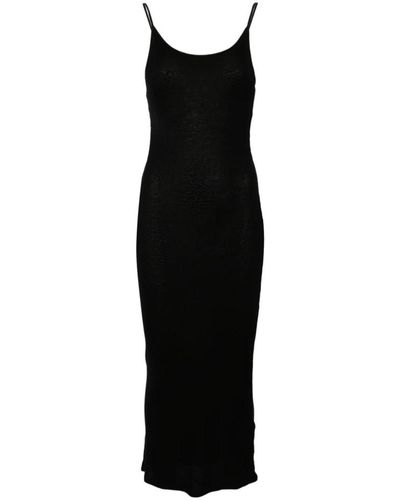 Majestic Filatures Midi Dresses - Black