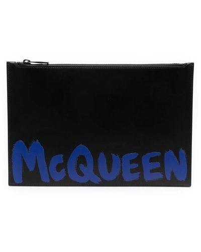 Alexander McQueen Clutches - Black