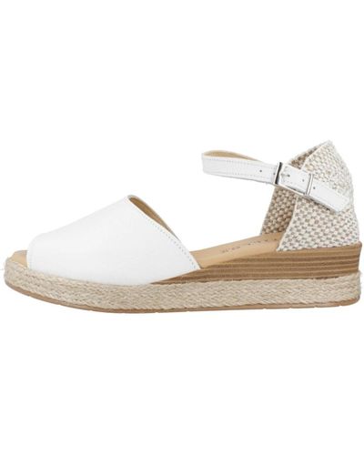Pitillos Flat sandals - Weiß
