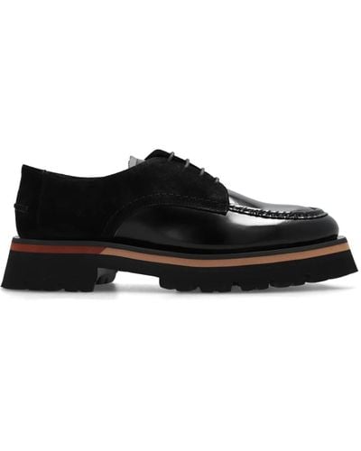 Paul Smith Shoes > flats > laced shoes - Noir