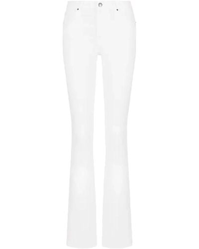 Armani Exchange Retro flared denim jeans - Weiß