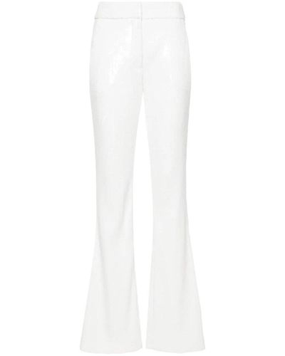 Genny Wide Trousers - White