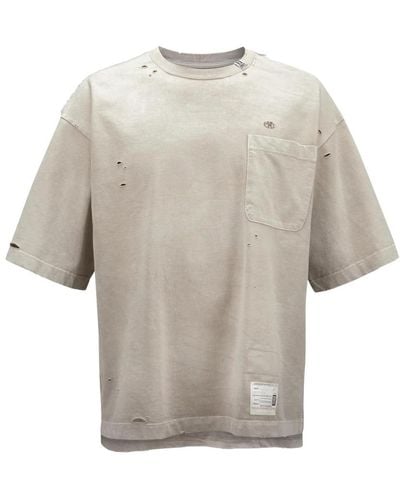Maison Mihara Yasuhiro T-Shirts - Grey
