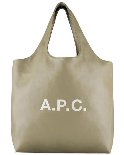 A.P.C. Bags.. dove grey - Metallizzato