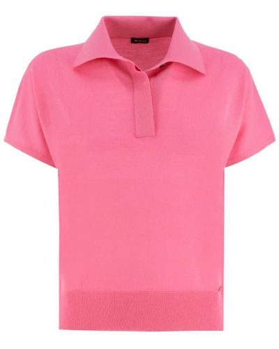 Kiton Polo shirts - Pink