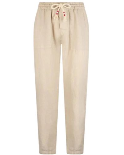 Saint Barth Trousers > slim-fit trousers - Neutre