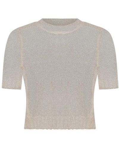 Maison Margiela Knitwear > round-neck knitwear - Gris
