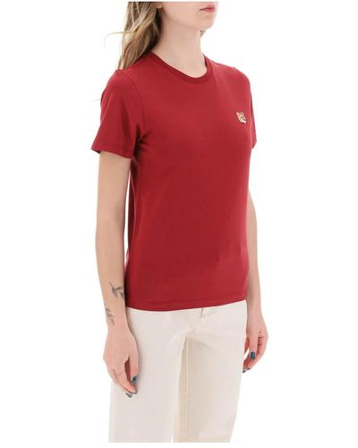 Maison Kitsuné T-shirts - Rot