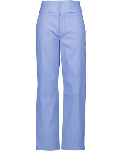 Ibana Trousers > straight trousers - Bleu