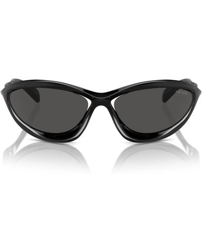 Prada Stylische sonnenbrille pra23s 1ab5s0 - Schwarz