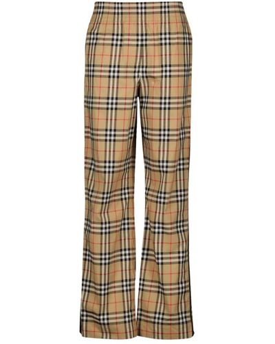 Burberry Wide trousers - Natur