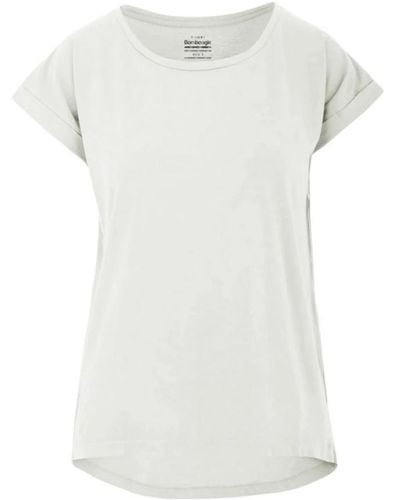 Bomboogie Tops > t-shirts - Blanc