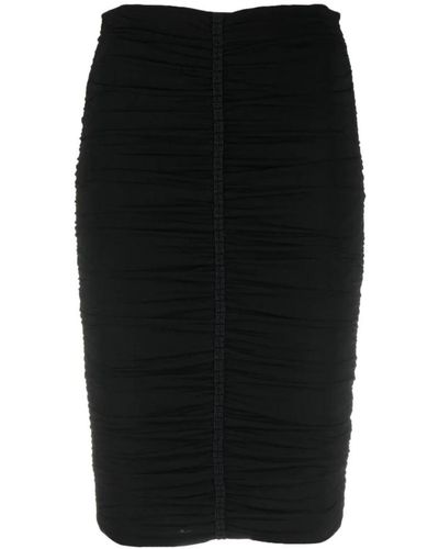 Givenchy Falda elegante con pliegues - Negro