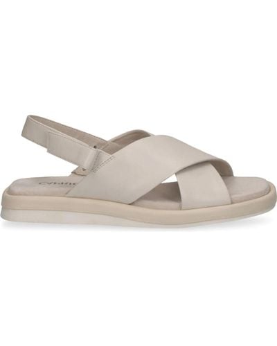 Caprice Flat Sandals - Grau