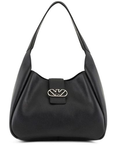 Emporio Armani Shoulder Bags - Black