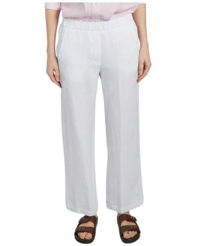Diega Trousers > straight trousers - Blanc