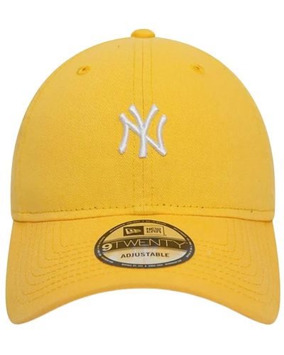 KTZ 9twenty new york yankees style beret - Gelb