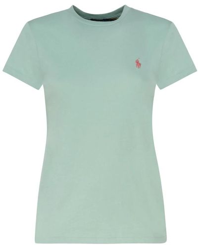 Polo Ralph Lauren Baumwolle elastan t-shirts und polos - Grün