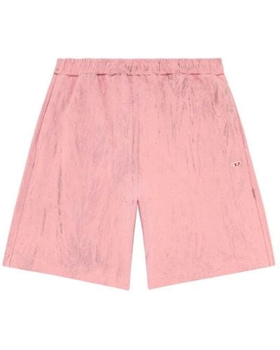 DIESEL Casual Shorts - Pink