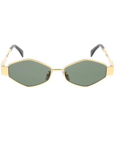 Celine Stylische brillen für männer und frauen - Grün