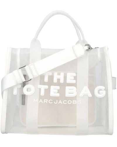 Marc Jacobs The medium tote mesh - Bianco