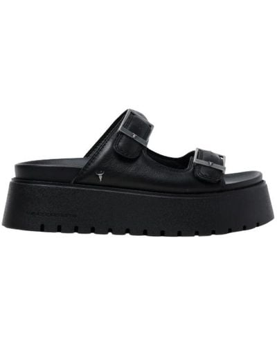 Windsor Smith Shoes > flip flops & sliders > sliders - Noir