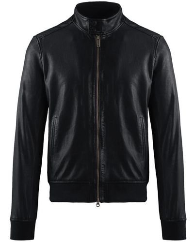 Bomboogie Leather Jackets - Black