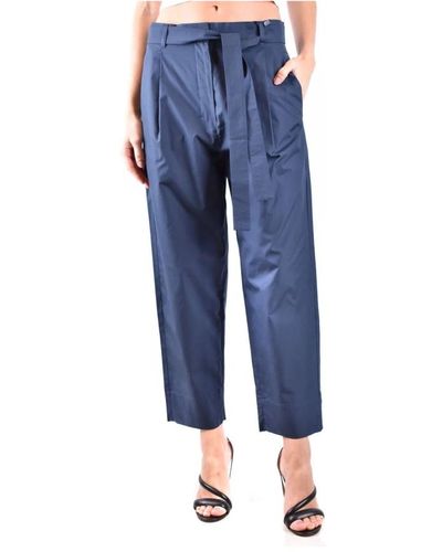 Max Mara Trousers > cropped trousers - Bleu
