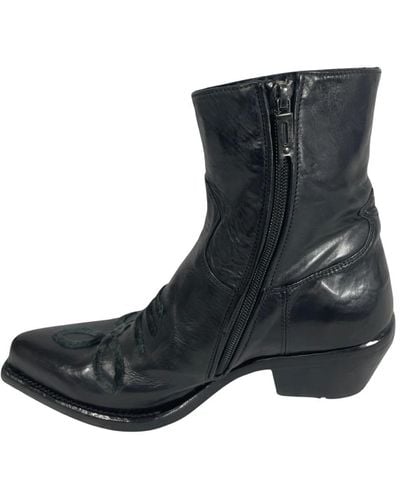 LEMARGO Cowboy Boots - Black