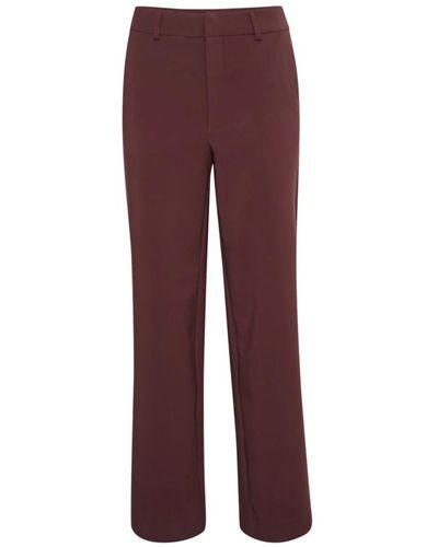 Gestuz Skinny trousers - Rosso